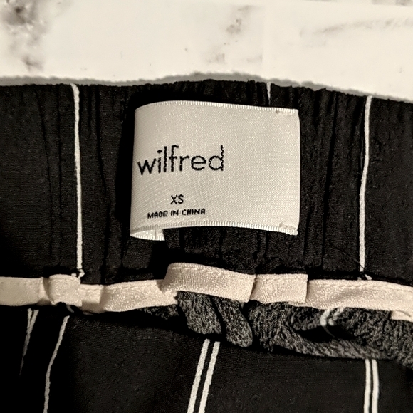 Wilfred Faun Tie-Waist Pinstripe Pant - Picture 2 of 4